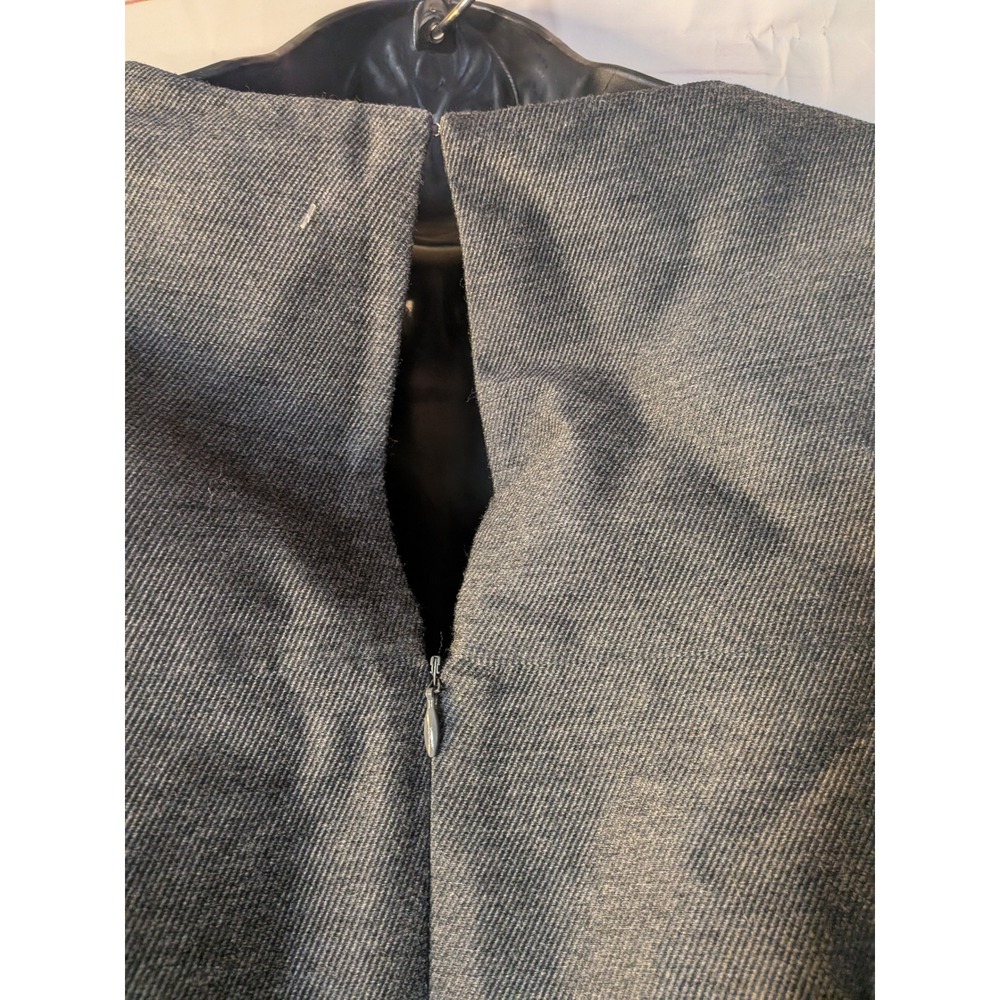 Lee Anderson Couture Women Dress Size S ombre gray/ green Cocktail Vintage - Picture 5 of 8